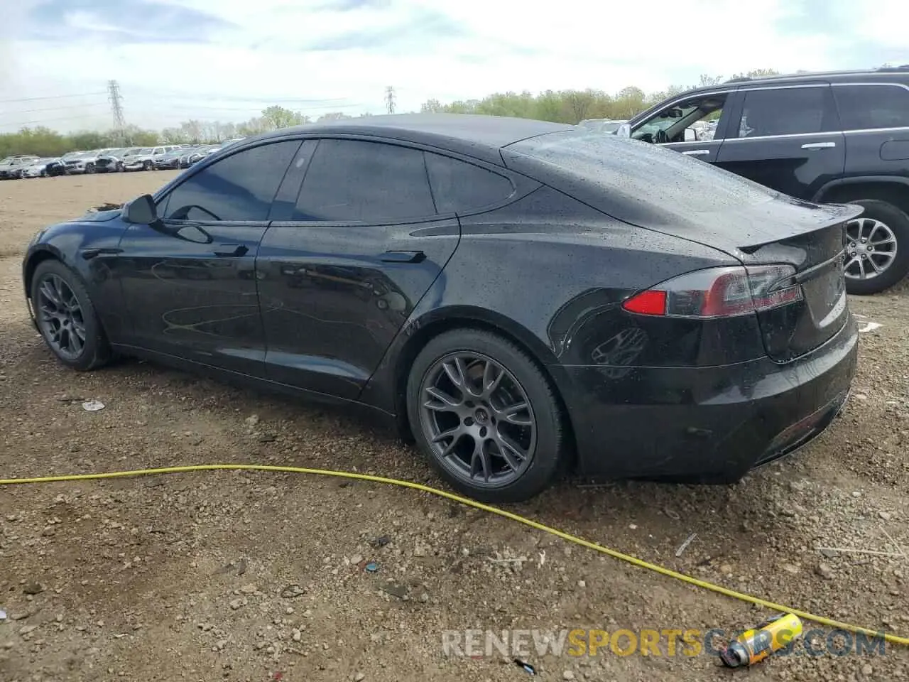 2 Фотография поврежденного автомобиля 5YJSA1E6XMF456295 TESLA MODEL S 2021
