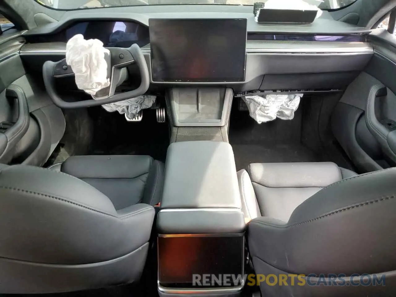 8 Фотография поврежденного автомобиля 5YJSA1E6XMF456295 TESLA MODEL S 2021