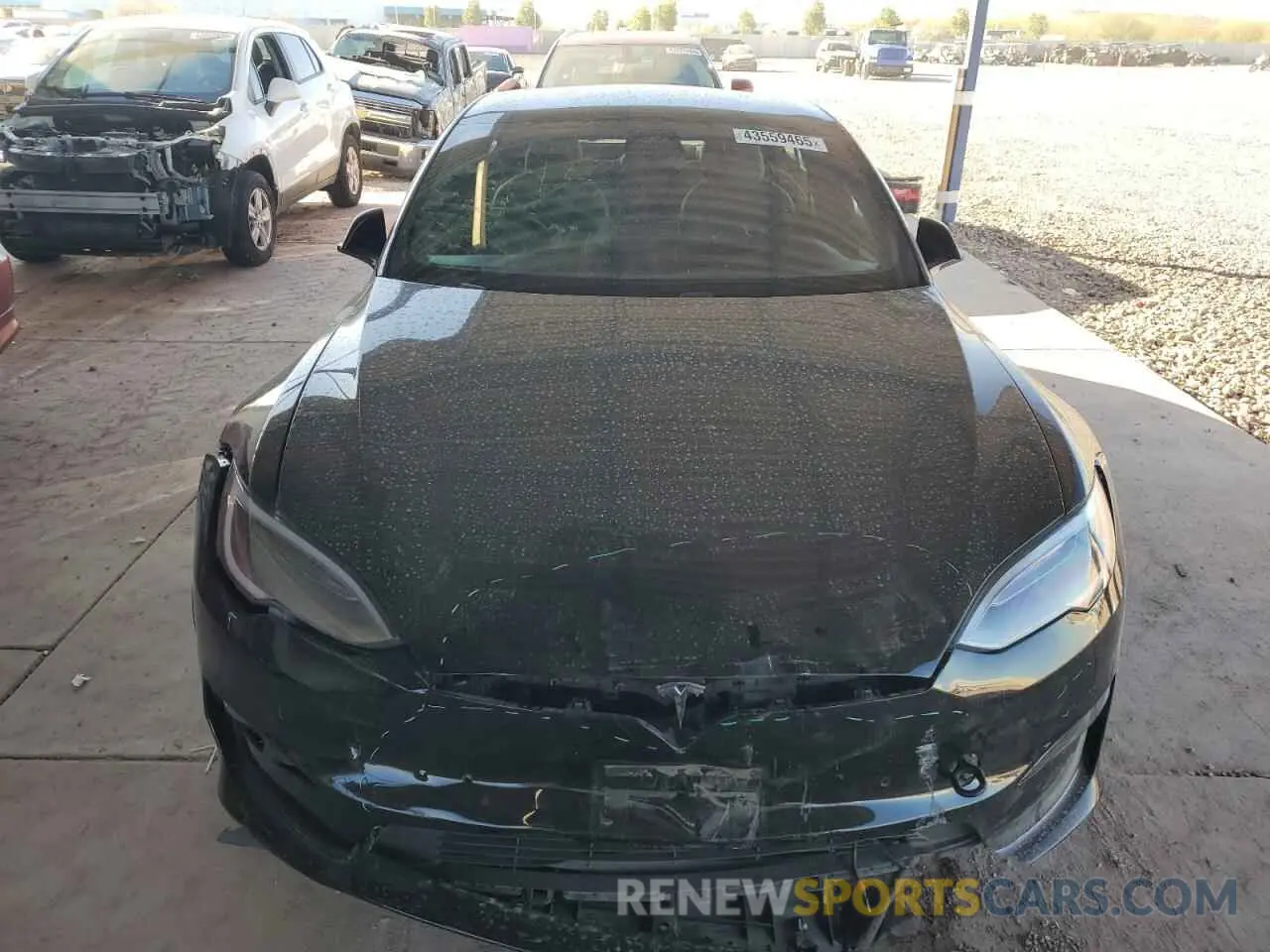 5 Photograph of a damaged car 5YJSA1E51NF464763 TESLA MODEL S 2022