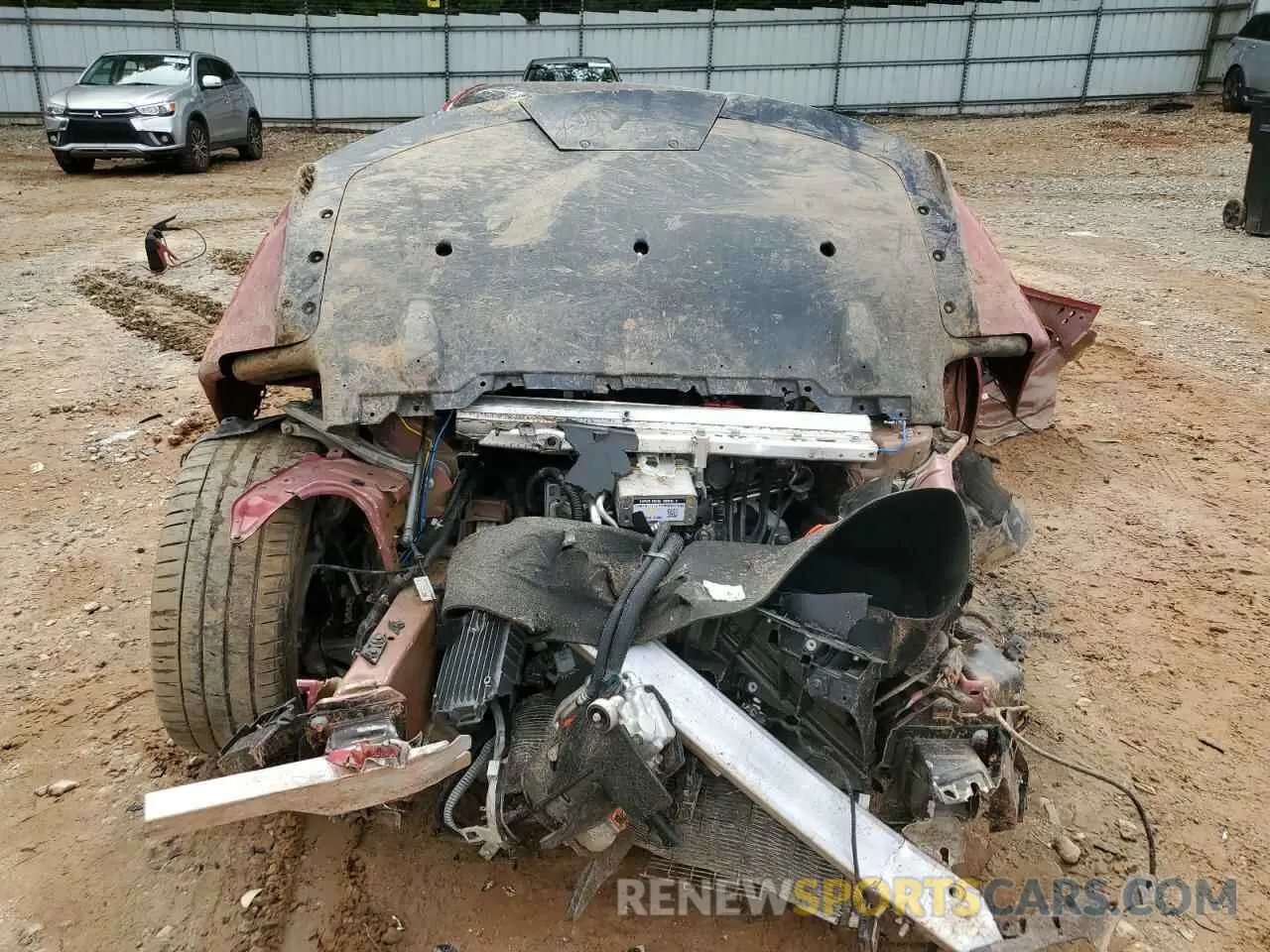 11 Фотография поврежденного автомобиля 5YJSA1E51NF470790 TESLA MODEL S 2022
