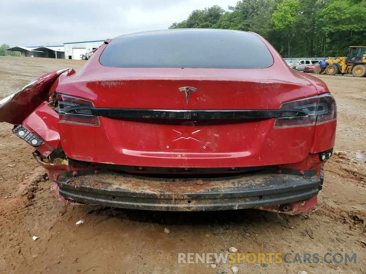 6 Фотография поврежденного автомобиля 5YJSA1E51NF470790 TESLA MODEL S 2022