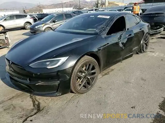 11 Фотография поврежденного автомобиля 5YJSA1E51NF482745 TESLA MODEL S 2022