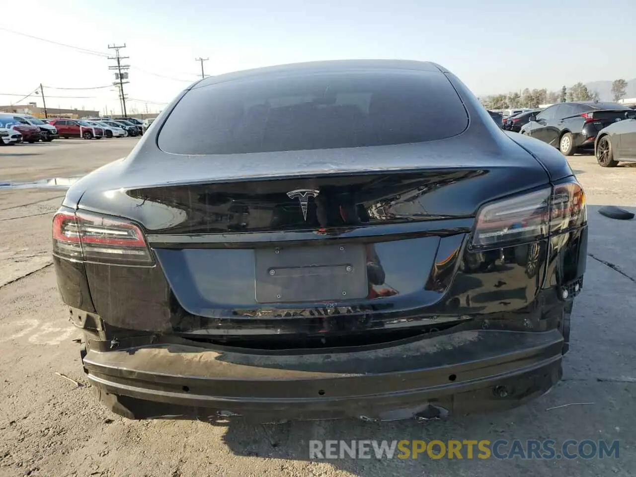 6 Фотография поврежденного автомобиля 5YJSA1E51NF482745 TESLA MODEL S 2022
