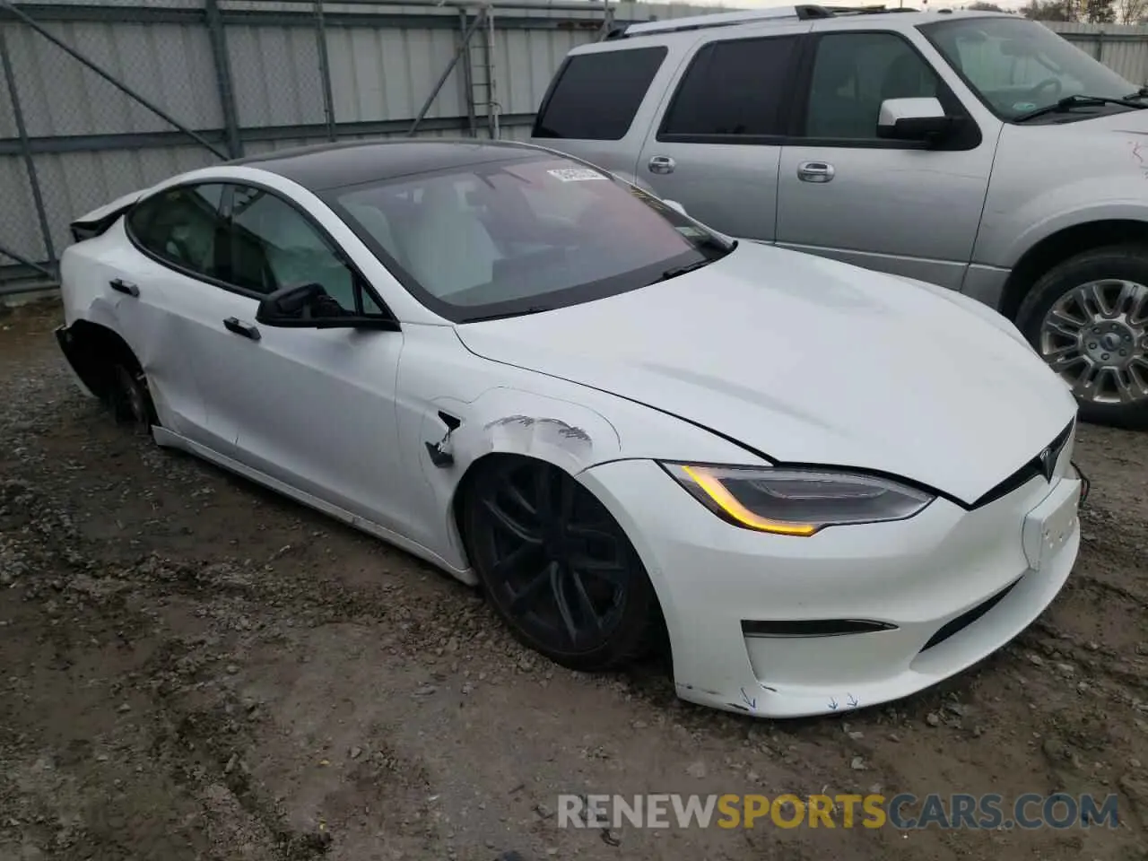 1 Фотография поврежденного автомобиля 5YJSA1E52NF467851 TESLA MODEL S 2022