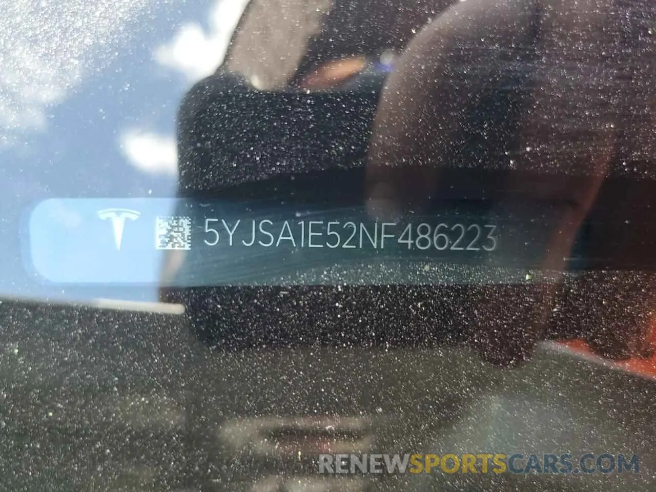 12 Photograph of a damaged car 5YJSA1E52NF486223 TESLA MODEL S 2022