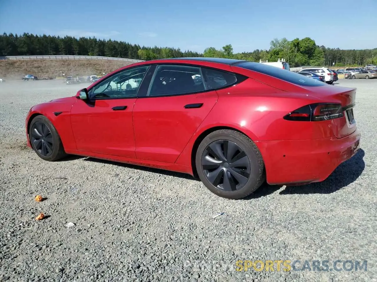 2 Фотография поврежденного автомобиля 5YJSA1E52NF493799 TESLA MODEL S 2022