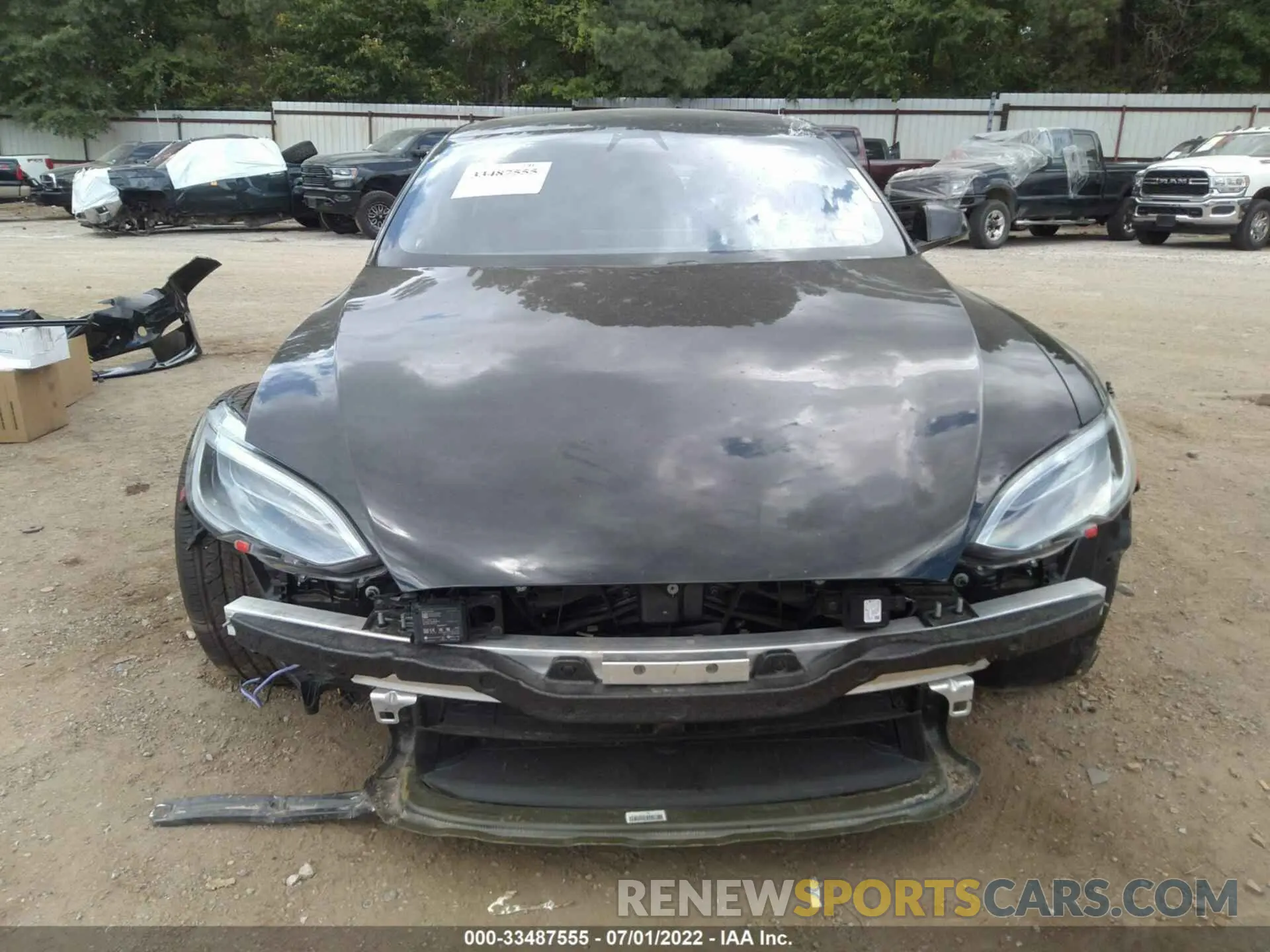 6 Photograph of a damaged car 5YJSA1E53NF470726 TESLA MODEL S 2022