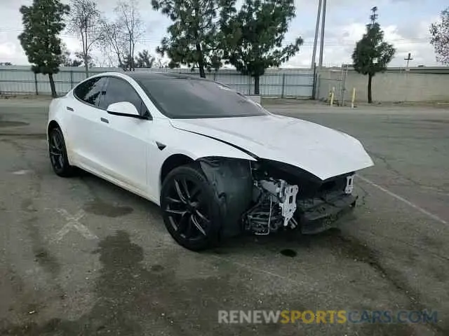 14 Фотография поврежденного автомобиля 5YJSA1E53NF492855 TESLA MODEL S 2022