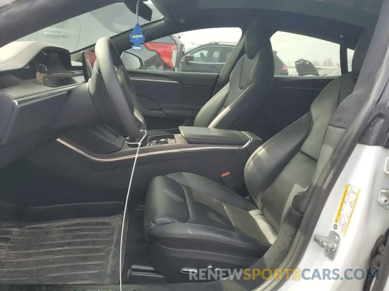 7 Фотография поврежденного автомобиля 5YJSA1E57NF473919 TESLA MODEL S 2022