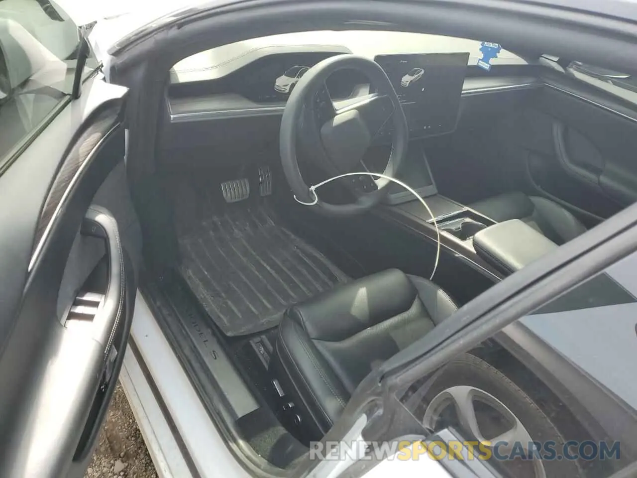 8 Фотография поврежденного автомобиля 5YJSA1E57NF473919 TESLA MODEL S 2022