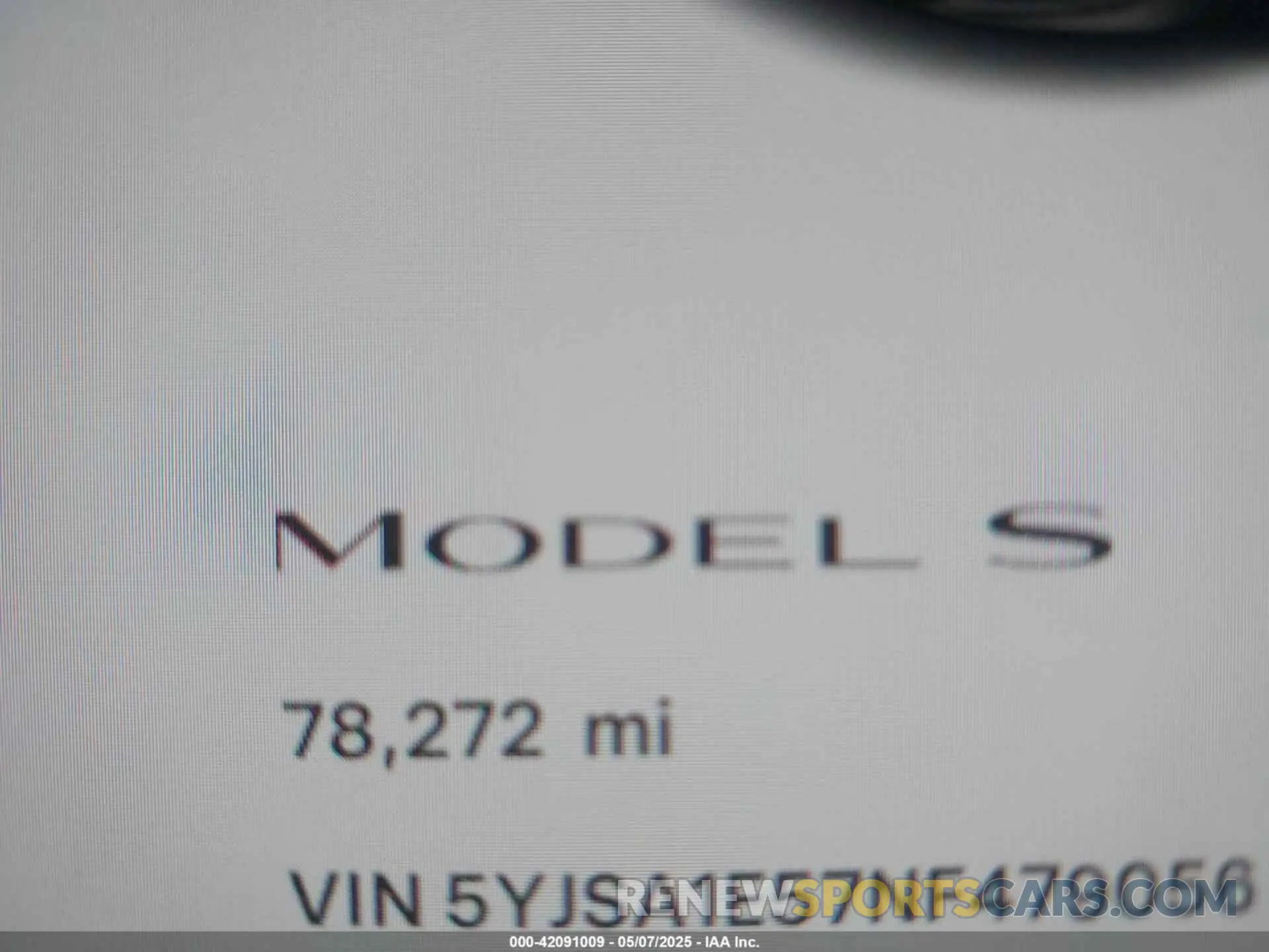15 Фотография поврежденного автомобиля 5YJSA1E57NF479056 TESLA MODEL S 2022