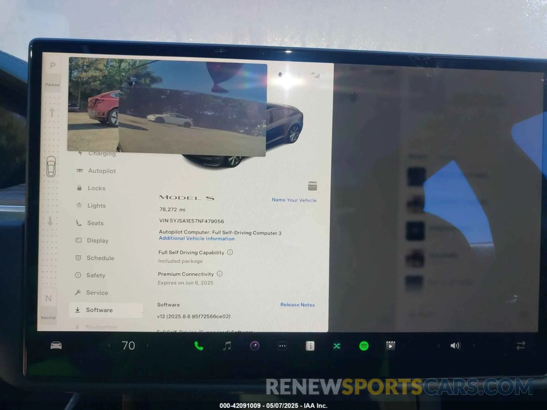 18 Фотография поврежденного автомобиля 5YJSA1E57NF479056 TESLA MODEL S 2022