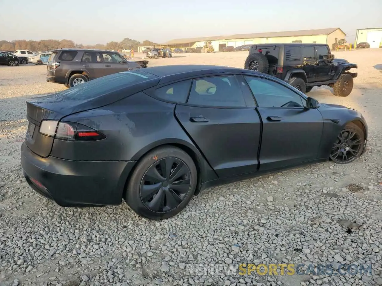 3 Photograph of a damaged car 5YJSA1E58NF477123 TESLA MODEL S 2022