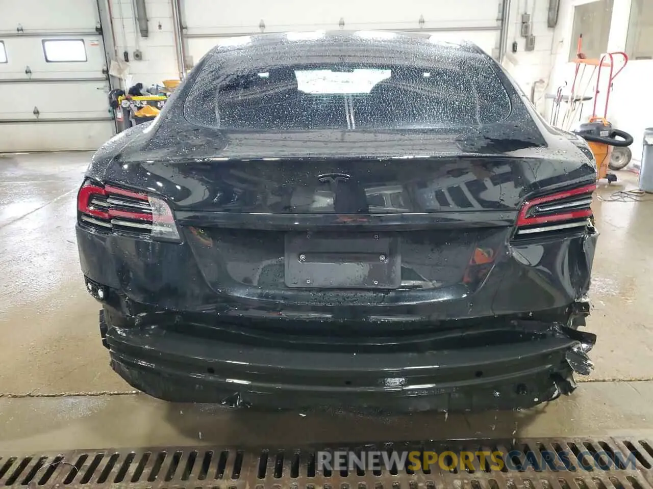 6 Фотография поврежденного автомобиля 5YJSA1E58NF478370 TESLA MODEL S 2022