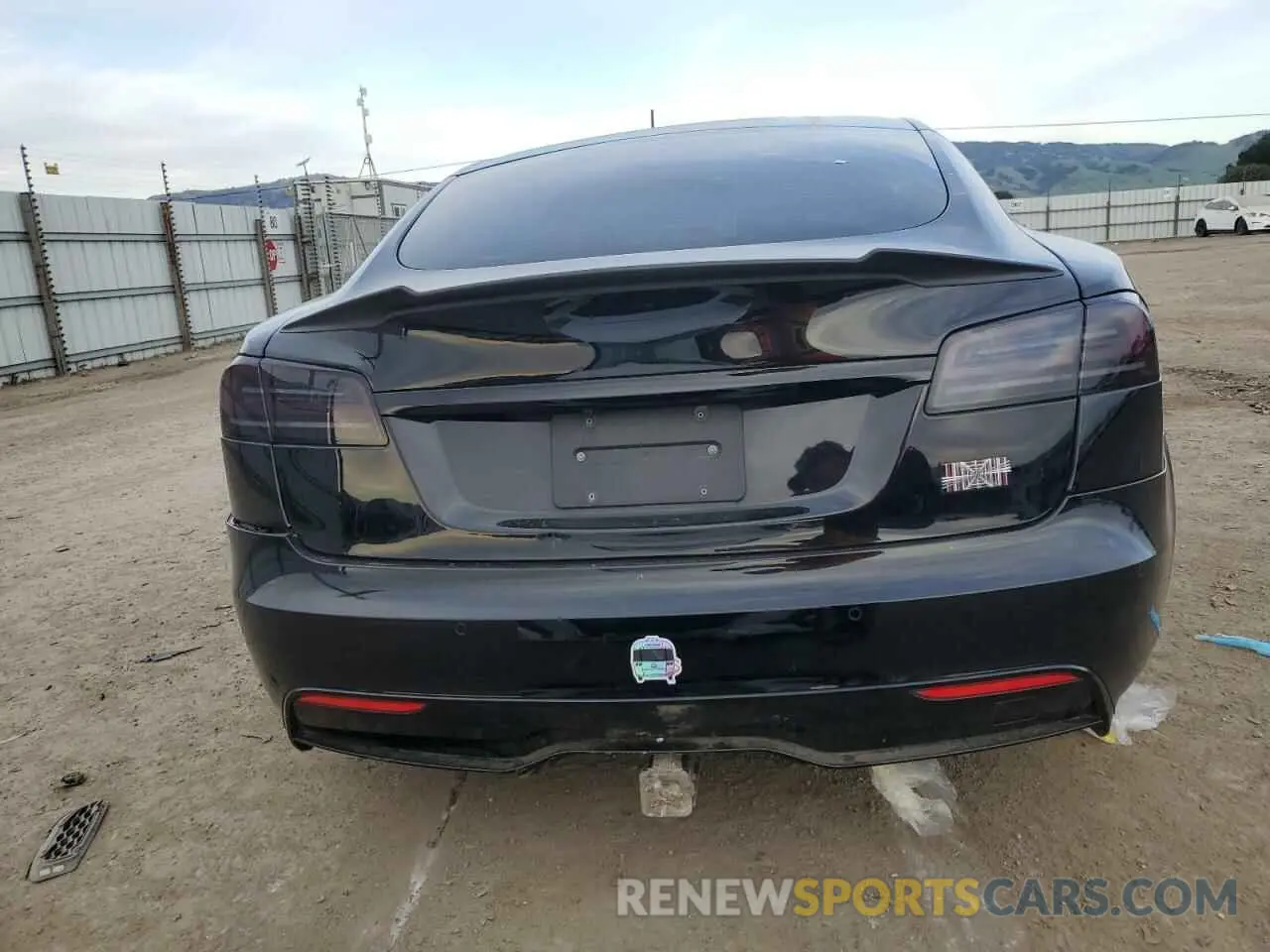 6 Фотография поврежденного автомобиля 5YJSA1E58NF487215 TESLA MODEL S 2022