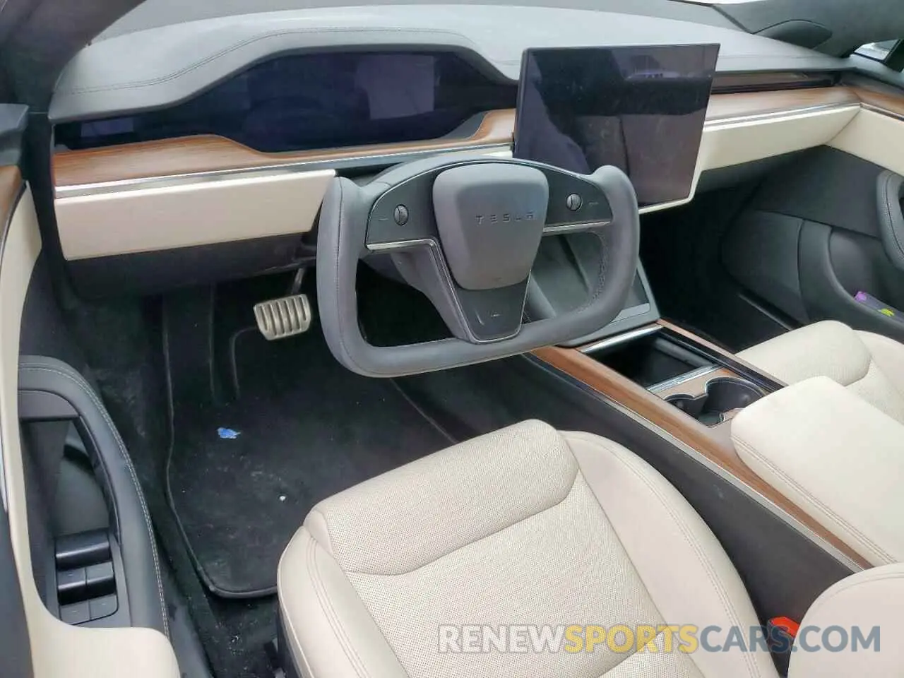 8 Фотография поврежденного автомобиля 5YJSA1E59NF474103 TESLA MODEL S 2022