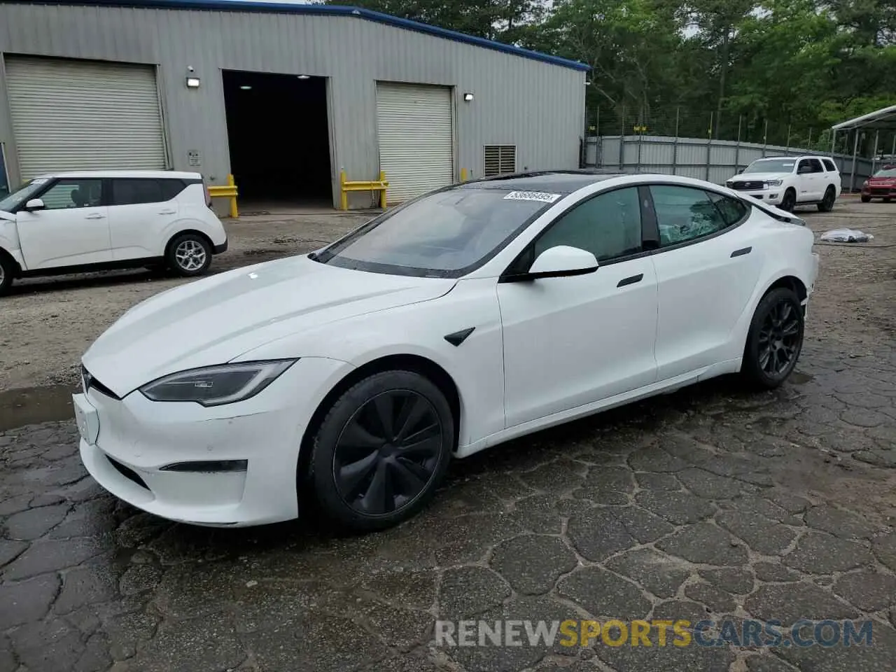 1 Фотография поврежденного автомобиля 5YJSA1E59NF488969 TESLA MODEL S 2022