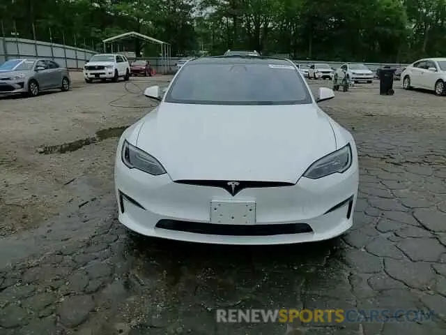 14 Фотография поврежденного автомобиля 5YJSA1E59NF488969 TESLA MODEL S 2022