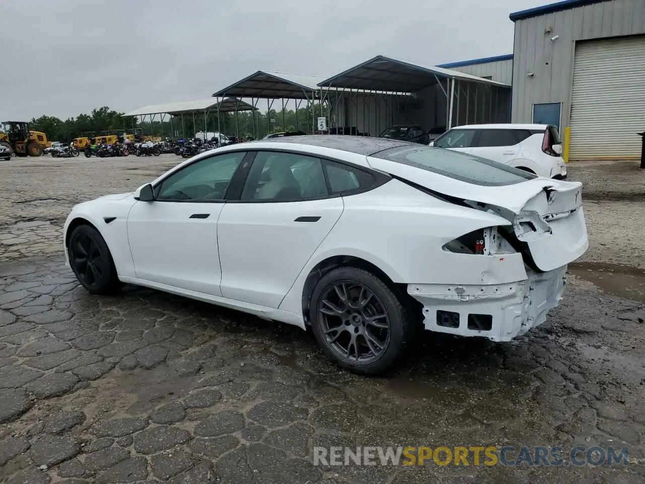 2 Фотография поврежденного автомобиля 5YJSA1E59NF488969 TESLA MODEL S 2022