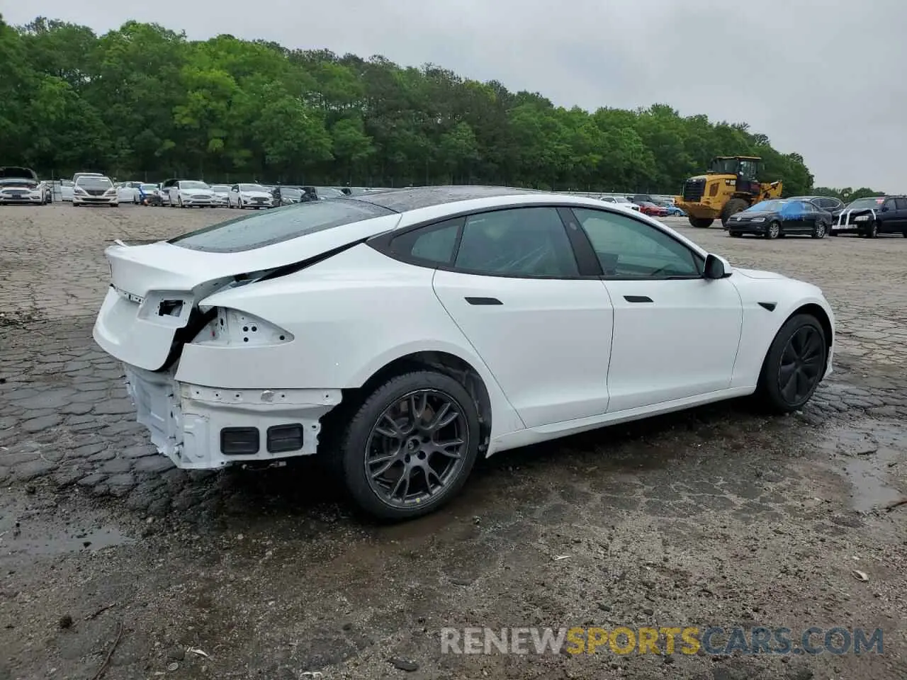 3 Фотография поврежденного автомобиля 5YJSA1E59NF488969 TESLA MODEL S 2022