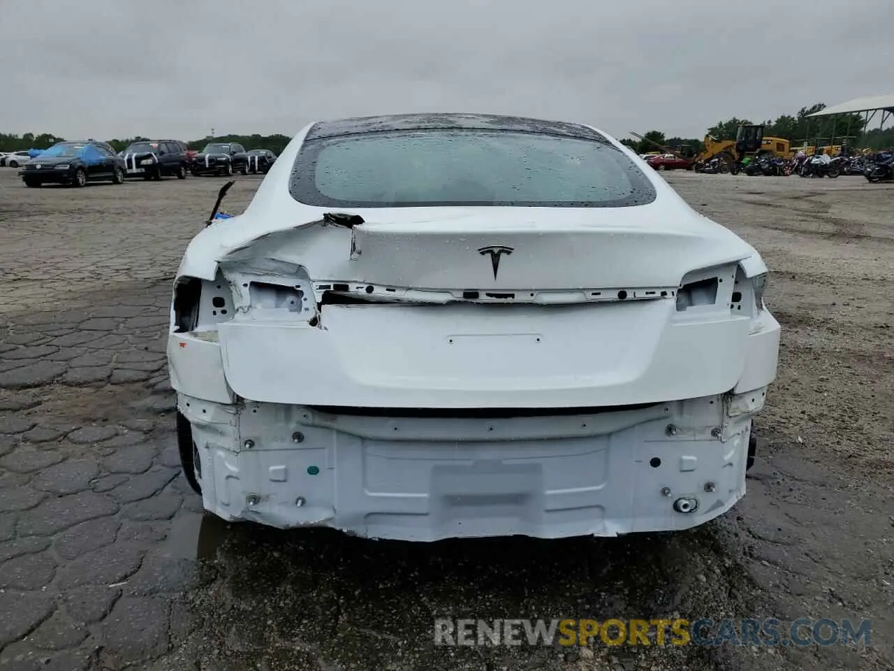 6 Фотография поврежденного автомобиля 5YJSA1E59NF488969 TESLA MODEL S 2022
