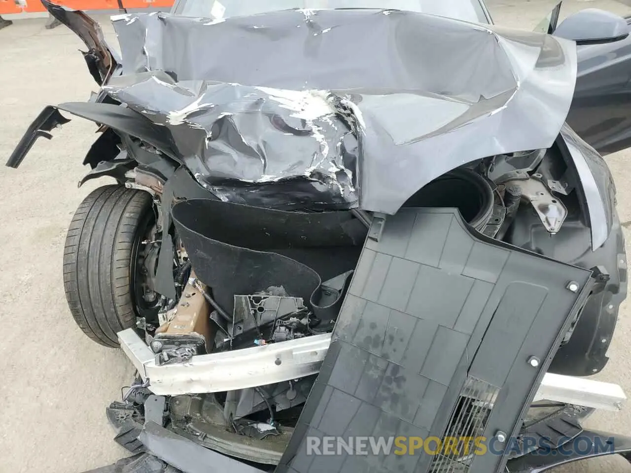 12 Фотография поврежденного автомобиля 5YJSA1E5XNF474238 TESLA MODEL S 2022
