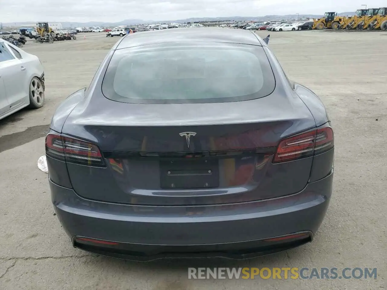 6 Фотография поврежденного автомобиля 5YJSA1E5XNF474238 TESLA MODEL S 2022
