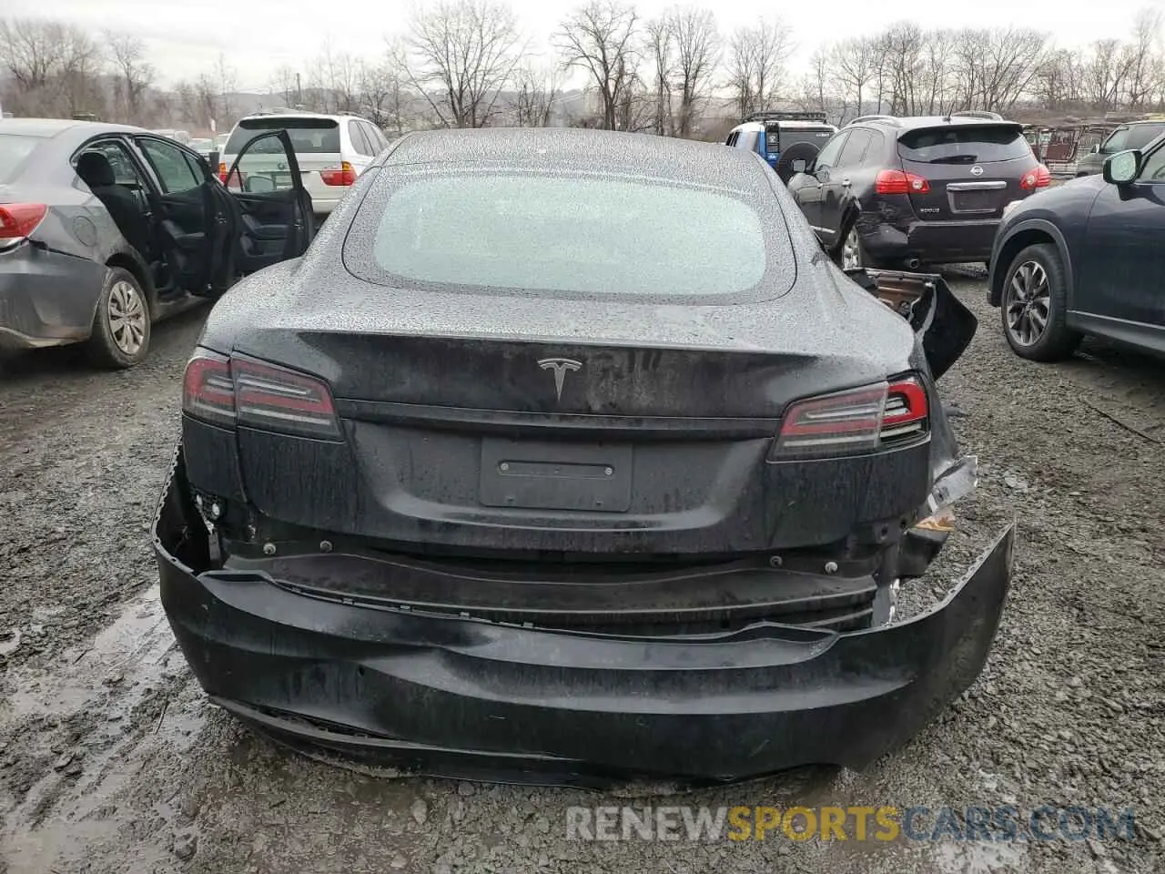 6 Фотография поврежденного автомобиля 5YJSA1E5XNF490116 TESLA MODEL S 2022