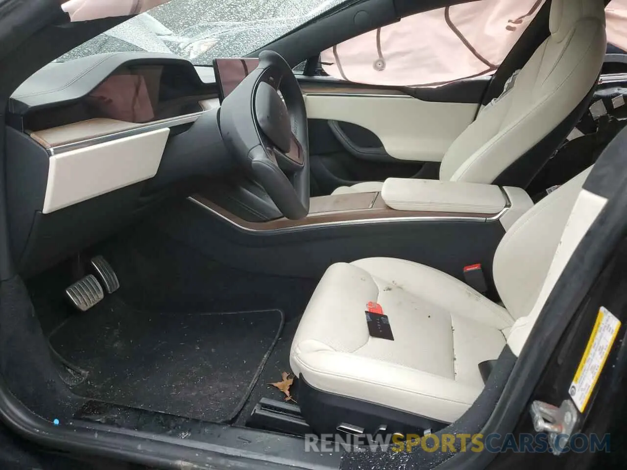 7 Фотография поврежденного автомобиля 5YJSA1E5XNF490116 TESLA MODEL S 2022