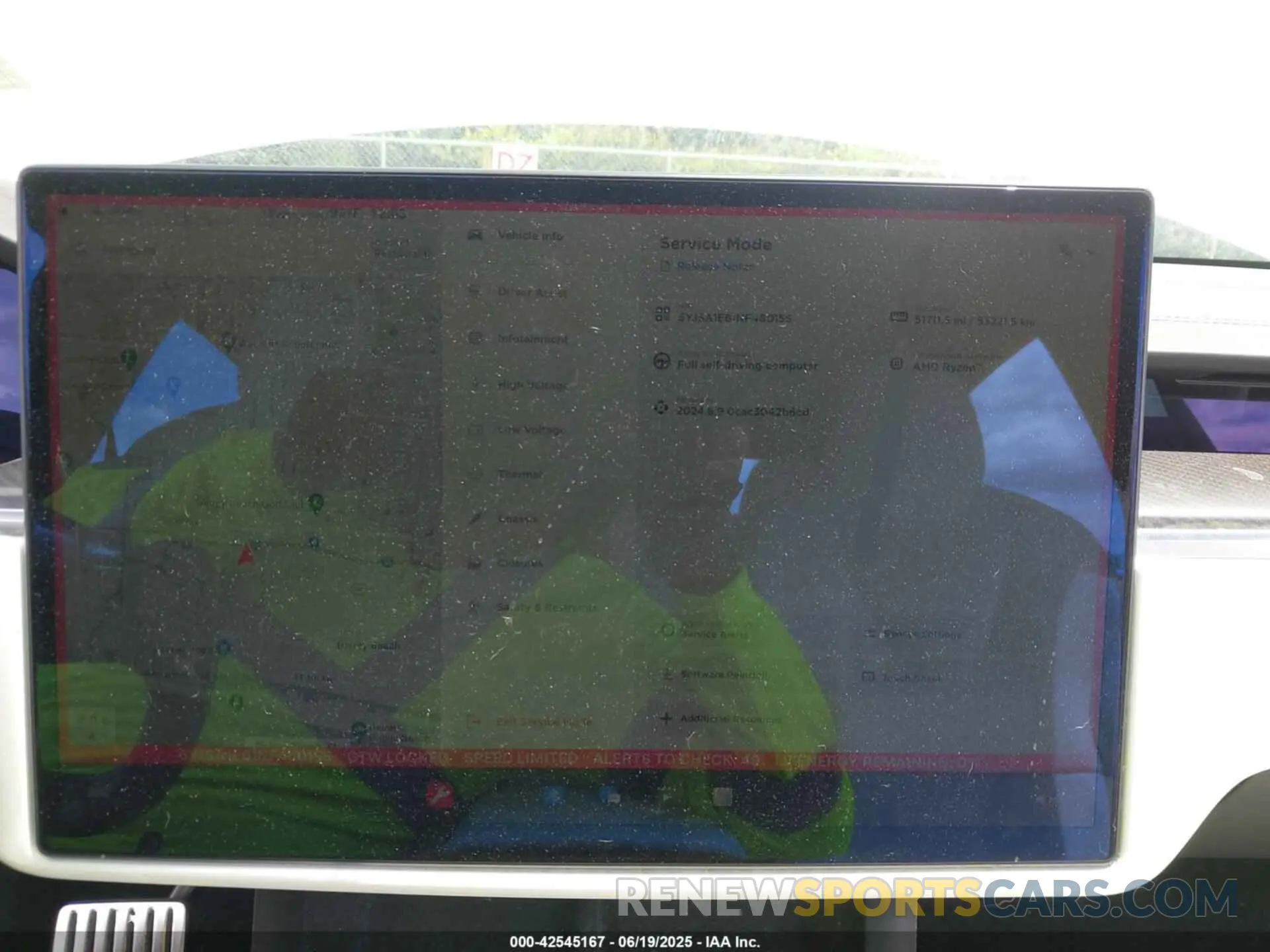 7 Photograph of a damaged car 5YJSA1E61NF460155 TESLA MODEL S 2022