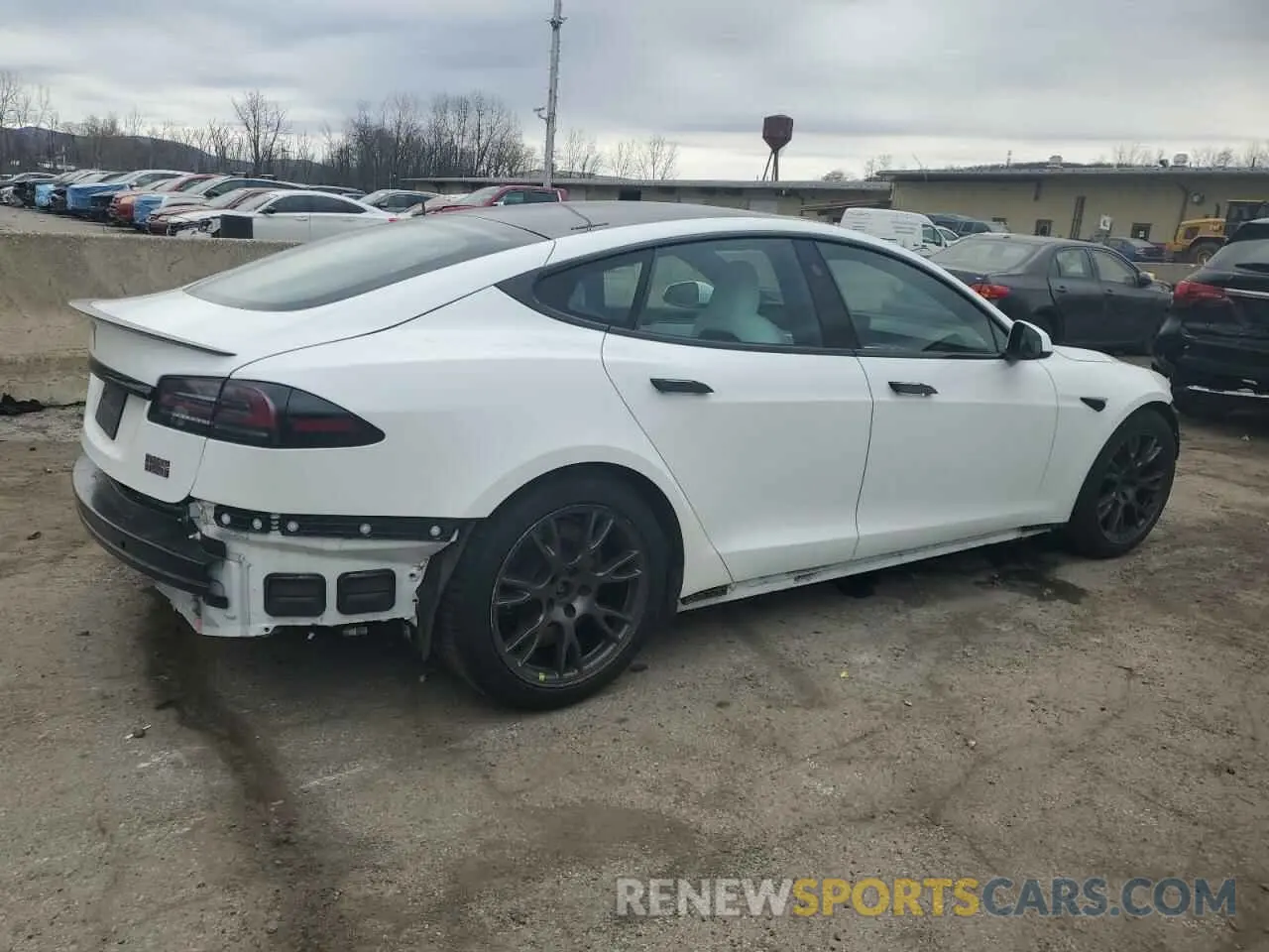 3 Photograph of a damaged car 5YJSA1E64NF478200 TESLA MODEL S 2022