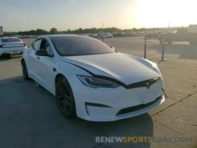 11 Фотография поврежденного автомобиля 5YJSA1E68NF466003 TESLA MODEL S 2022
