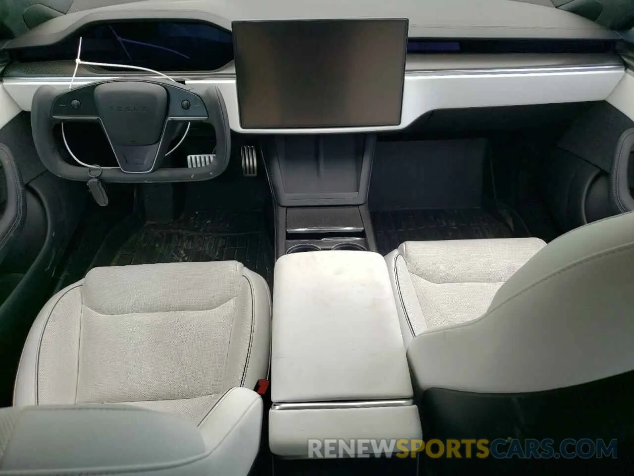8 Фотография поврежденного автомобиля 5YJSA1E68NF466003 TESLA MODEL S 2022