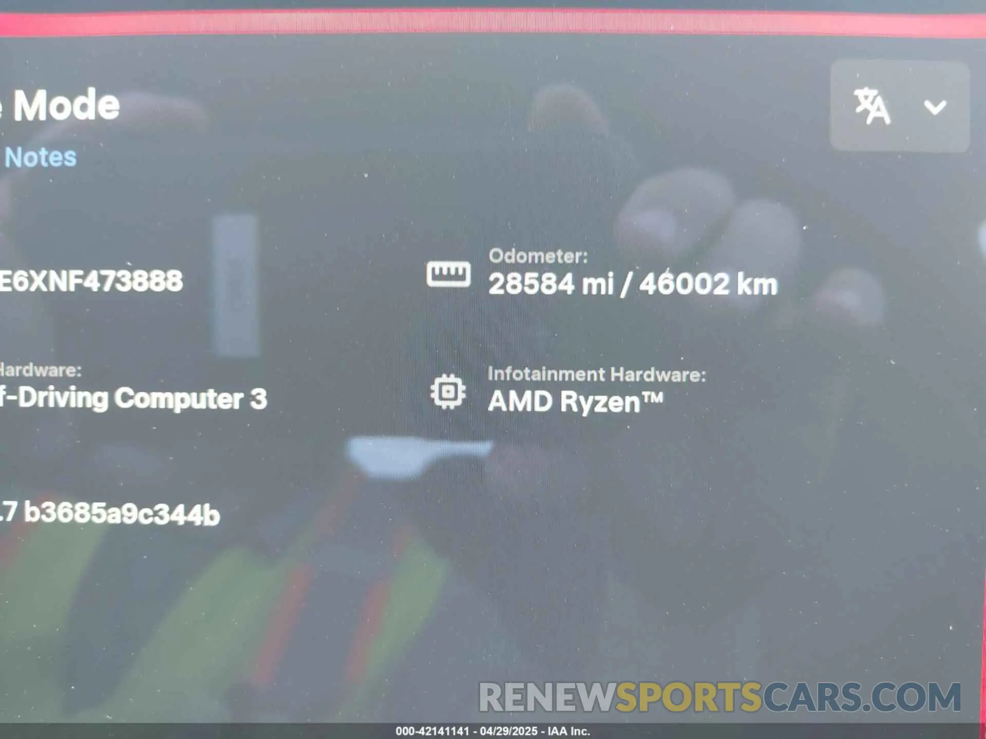 7 Фотография поврежденного автомобиля 5YJSA1E6XNF473888 TESLA MODEL S 2022