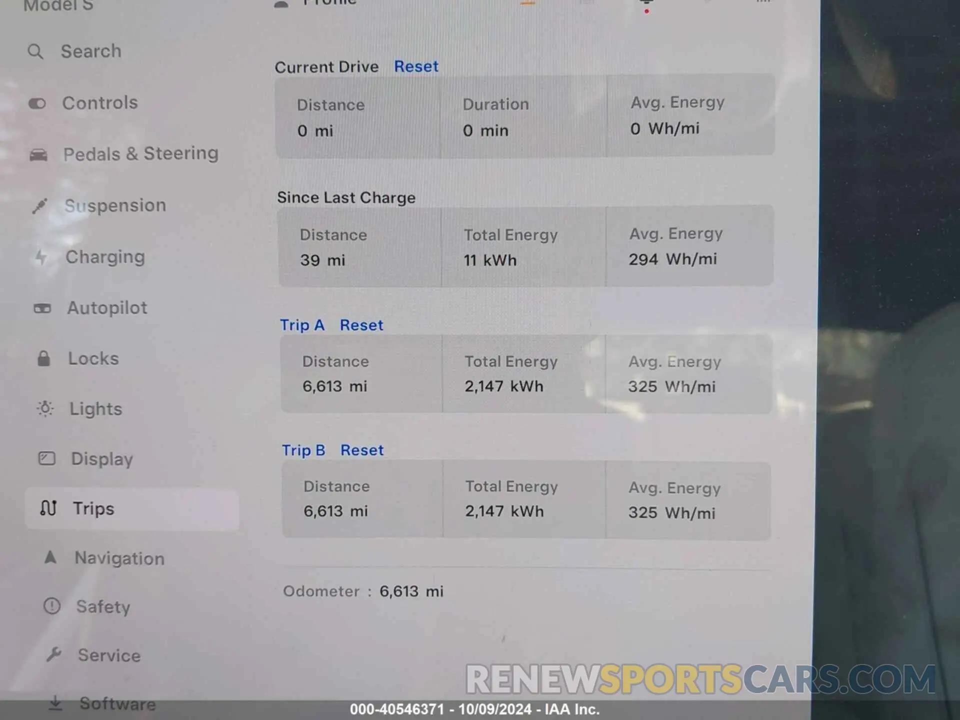 7 Photograph of a damaged car 5YJSA1E6XNF496698 TESLA MODEL S 2022