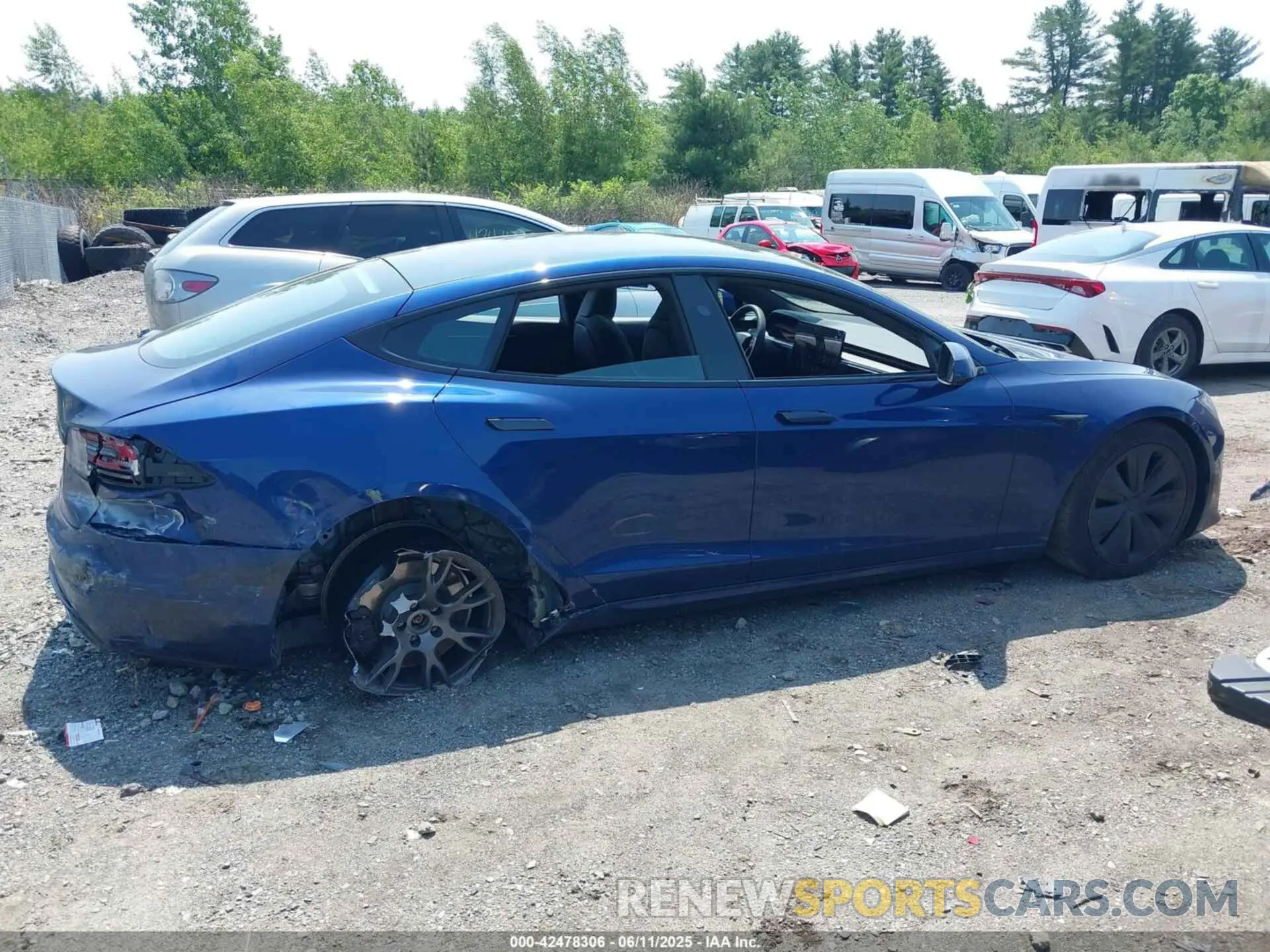 13 Фотография поврежденного автомобиля 5YJSA1E51PF530604 TESLA MODEL S 2023