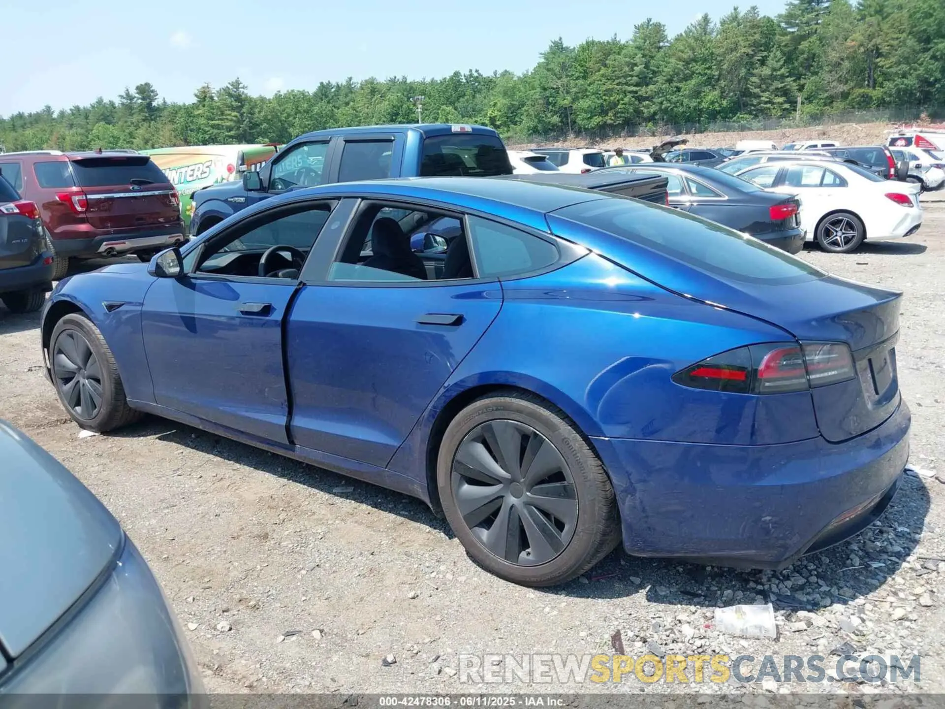 14 Фотография поврежденного автомобиля 5YJSA1E51PF530604 TESLA MODEL S 2023