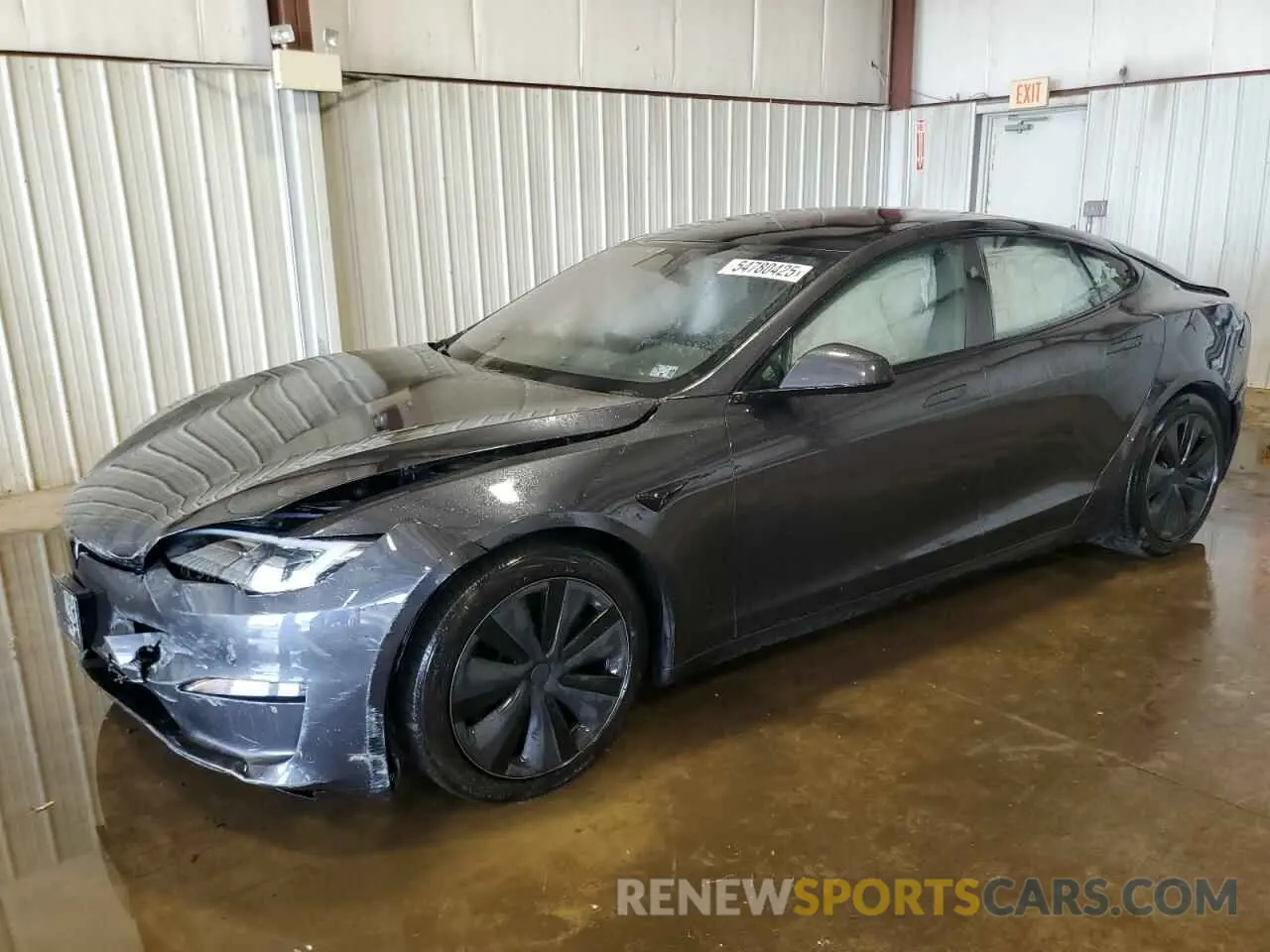 1 Photograph of a damaged car 5YJSA1E52PF527601 TESLA MODEL S 2023