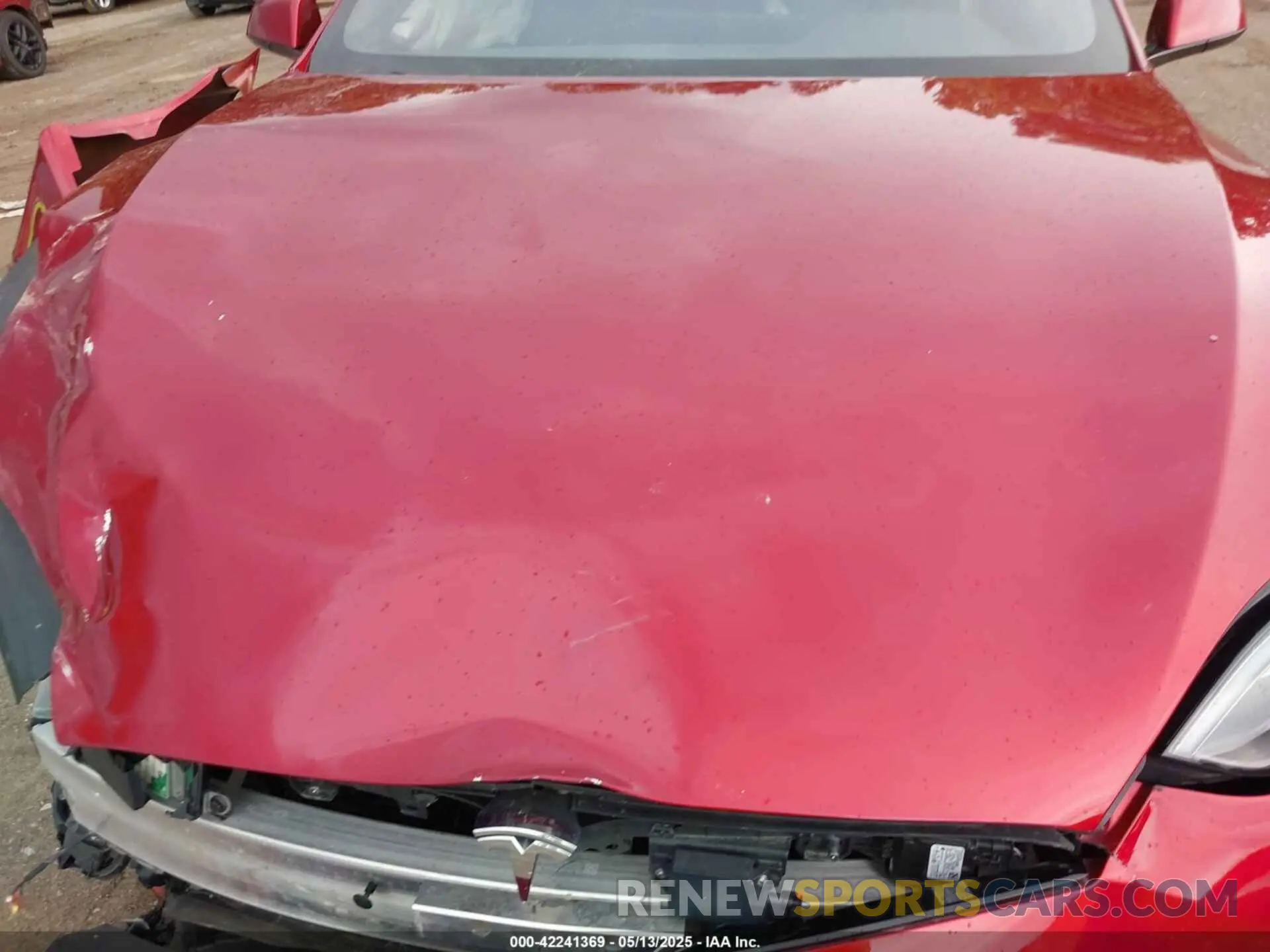 10 Фотография поврежденного автомобиля 5YJSA1E53PF516848 TESLA MODEL S 2023