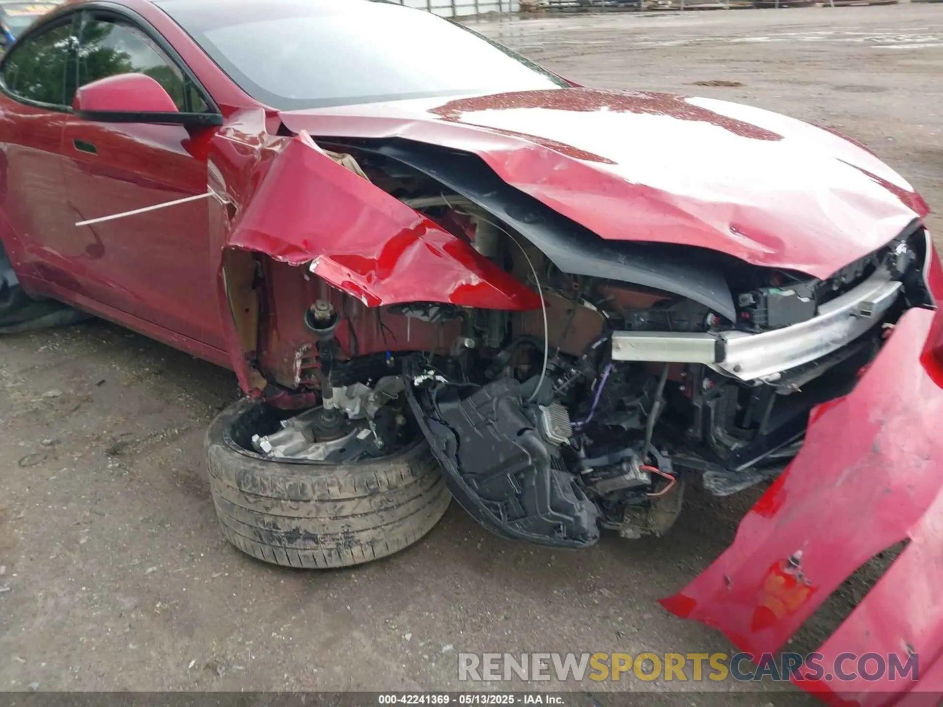 6 Фотография поврежденного автомобиля 5YJSA1E53PF516848 TESLA MODEL S 2023