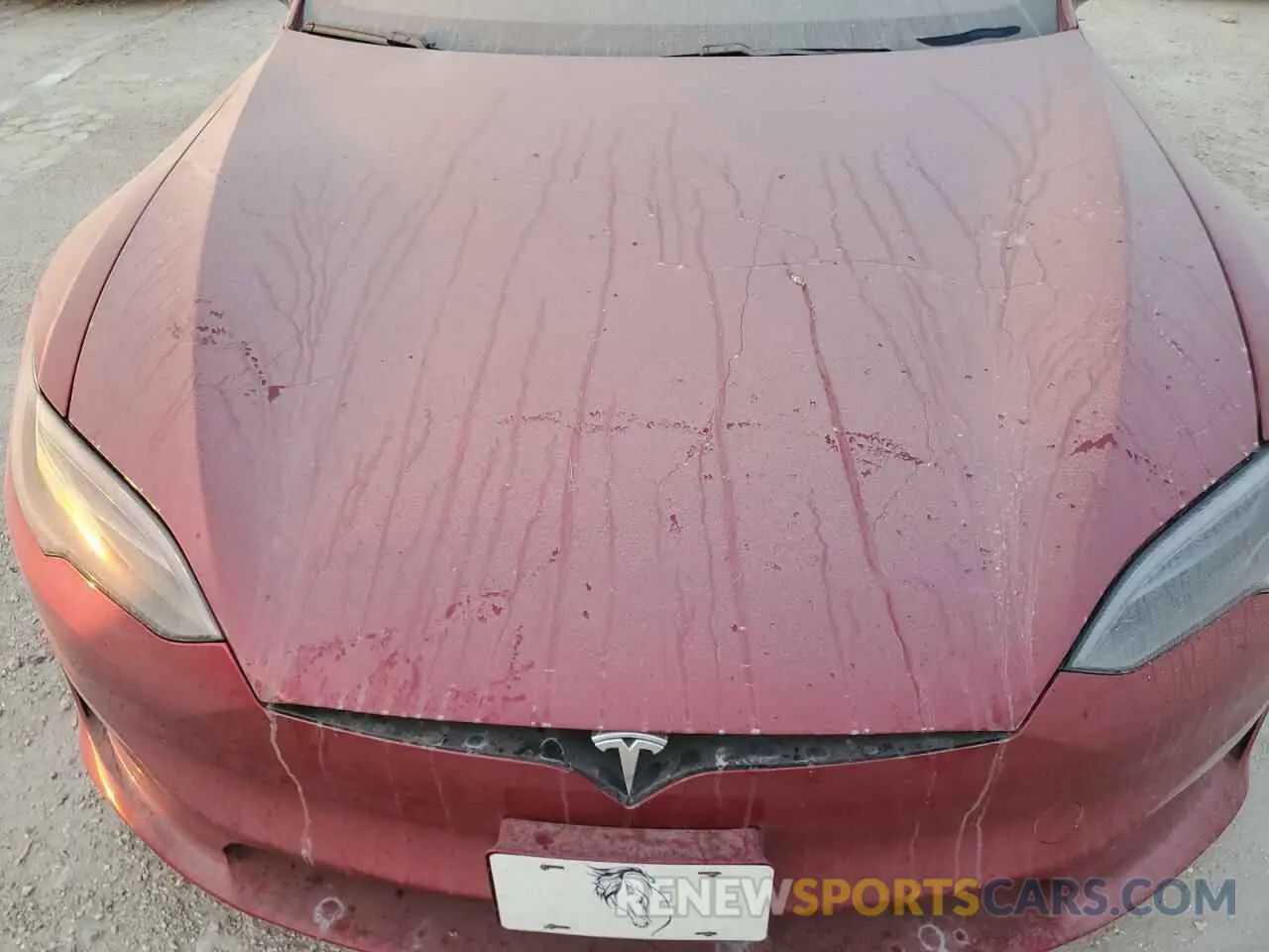 11 Фотография поврежденного автомобиля 5YJSA1E53PF521709 TESLA MODEL S 2023