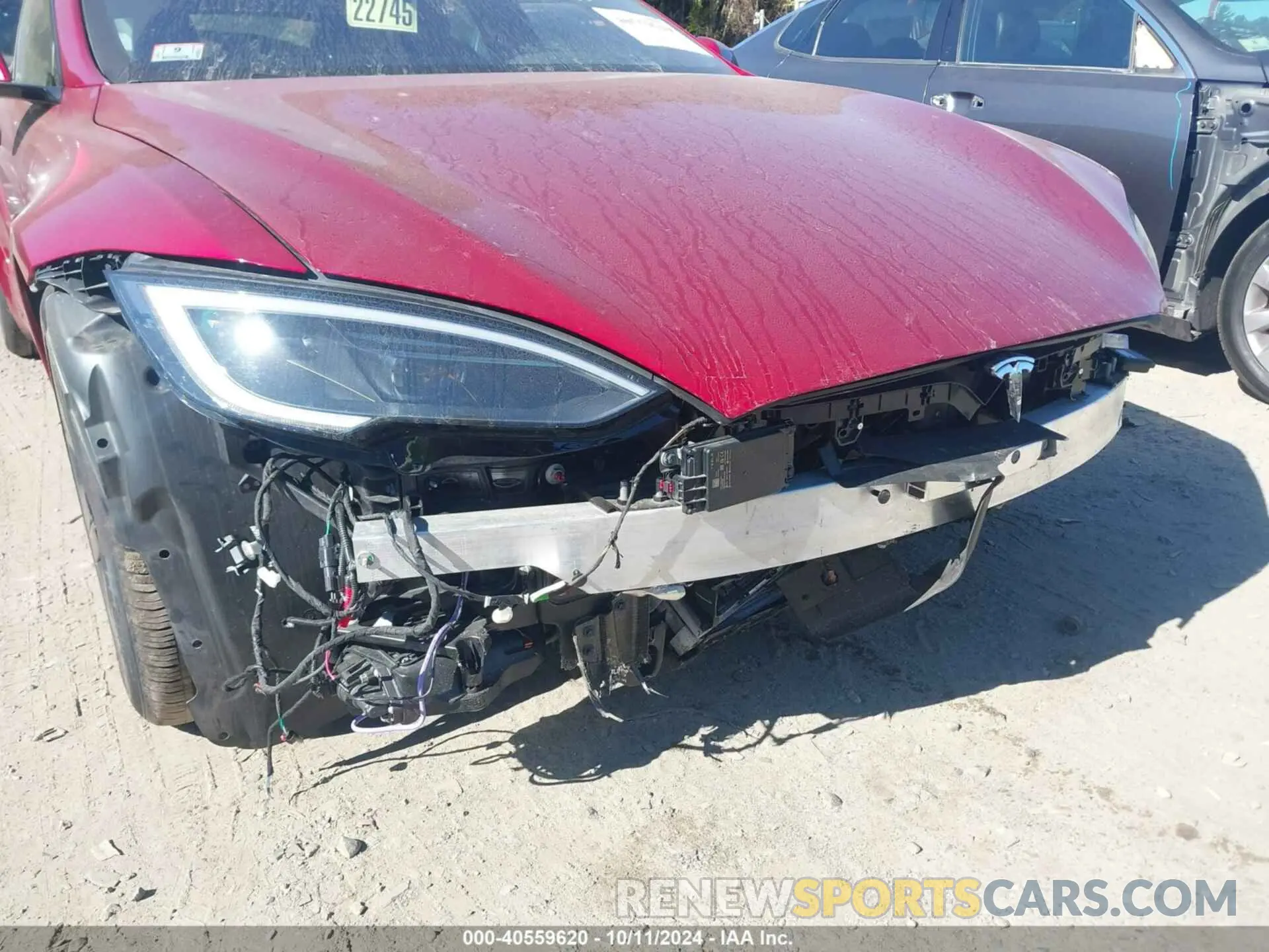 6 Photograph of a damaged car 5YJSA1E53PF523735 TESLA MODEL S 2023