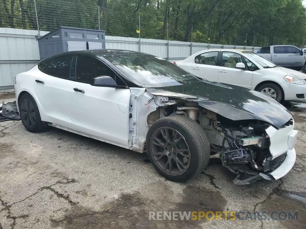 4 Photograph of a damaged car 5YJSA1E54PF527115 TESLA MODEL S 2023