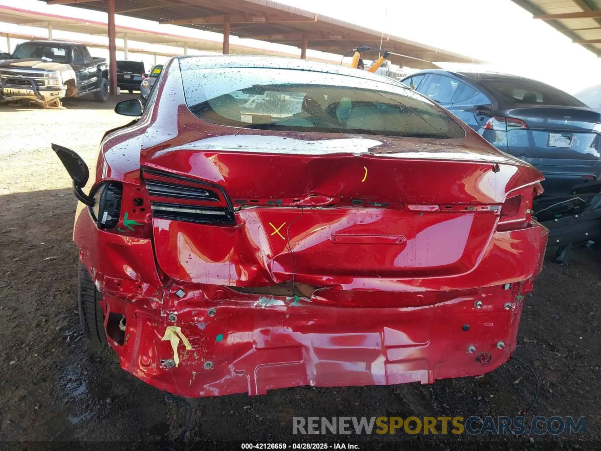 6 Фотография поврежденного автомобиля 5YJSA1E55PF513708 TESLA MODEL S 2023