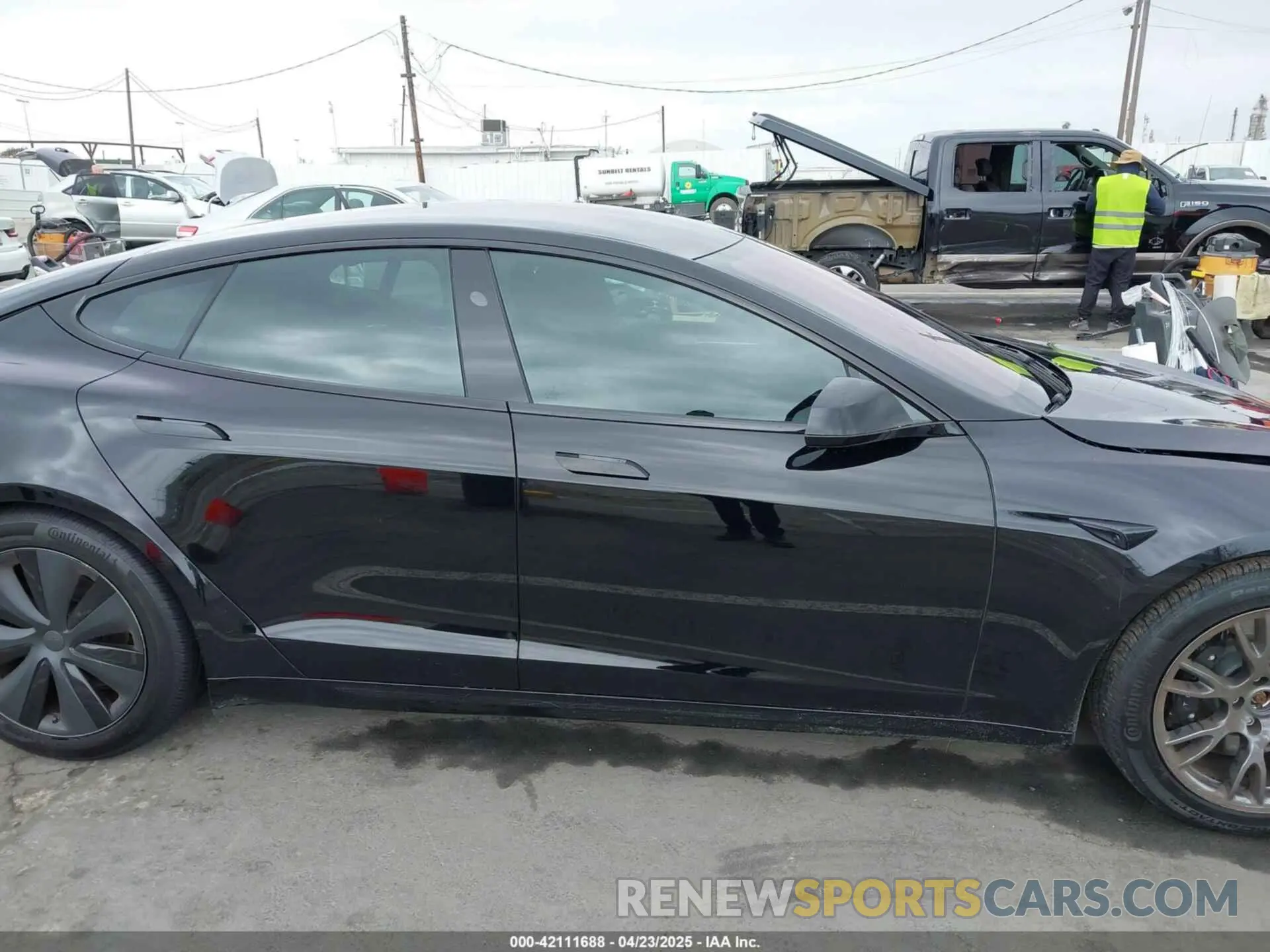 12 Photograph of a damaged car 5YJSA1E55PF517922 TESLA MODEL S 2023