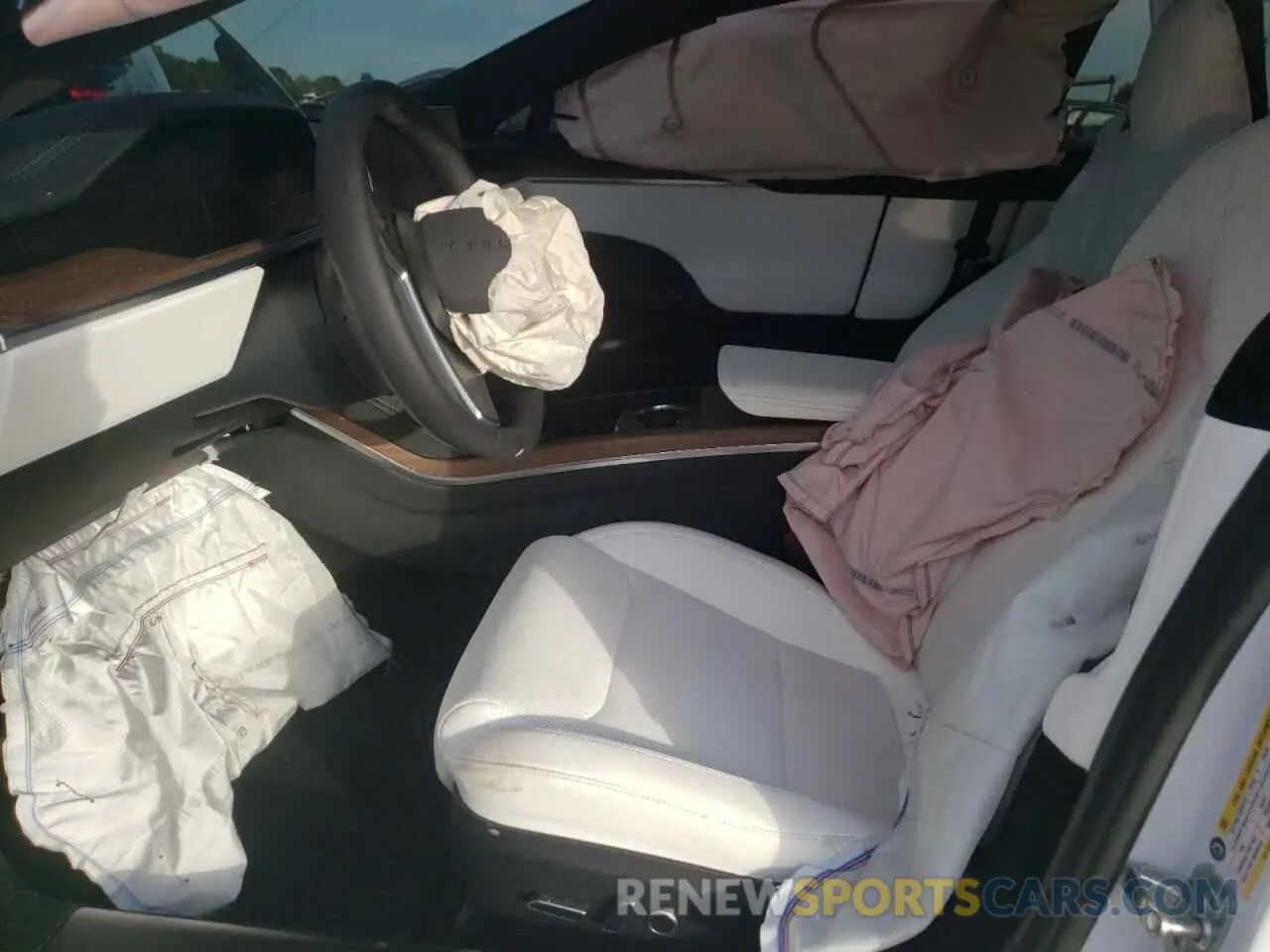 7 Фотография поврежденного автомобиля 5YJSA1E55PF518858 TESLA MODEL S 2023