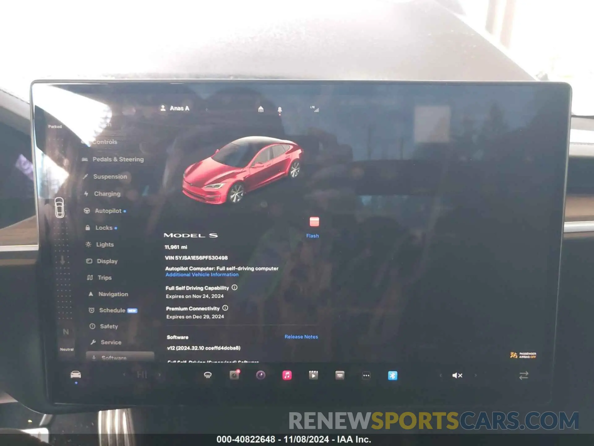 7 Photograph of a damaged car 5YJSA1E56PF530498 TESLA MODEL S 2023