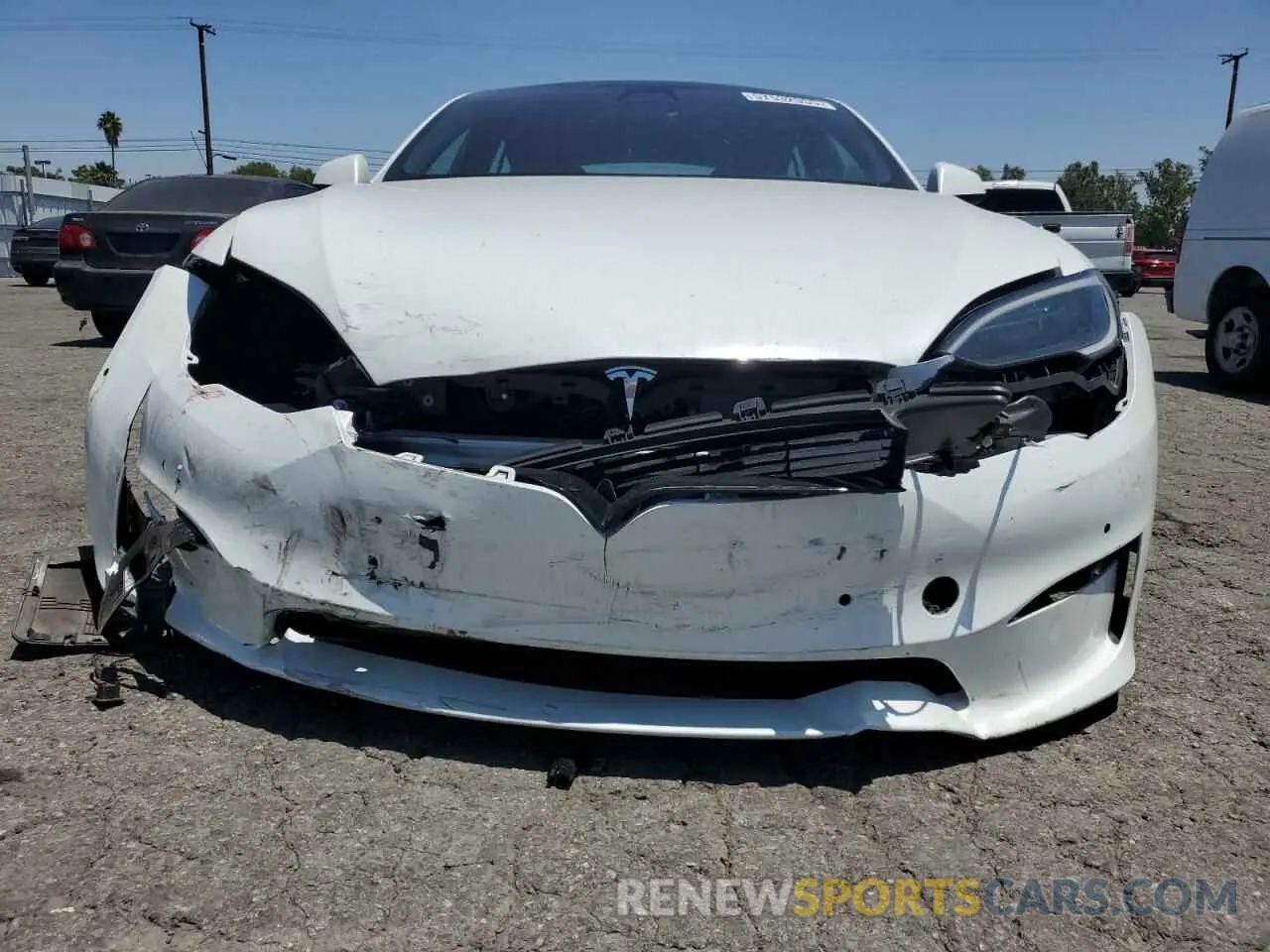 5 Фотография поврежденного автомобиля 5YJSA1E58PF500032 TESLA MODEL S 2023