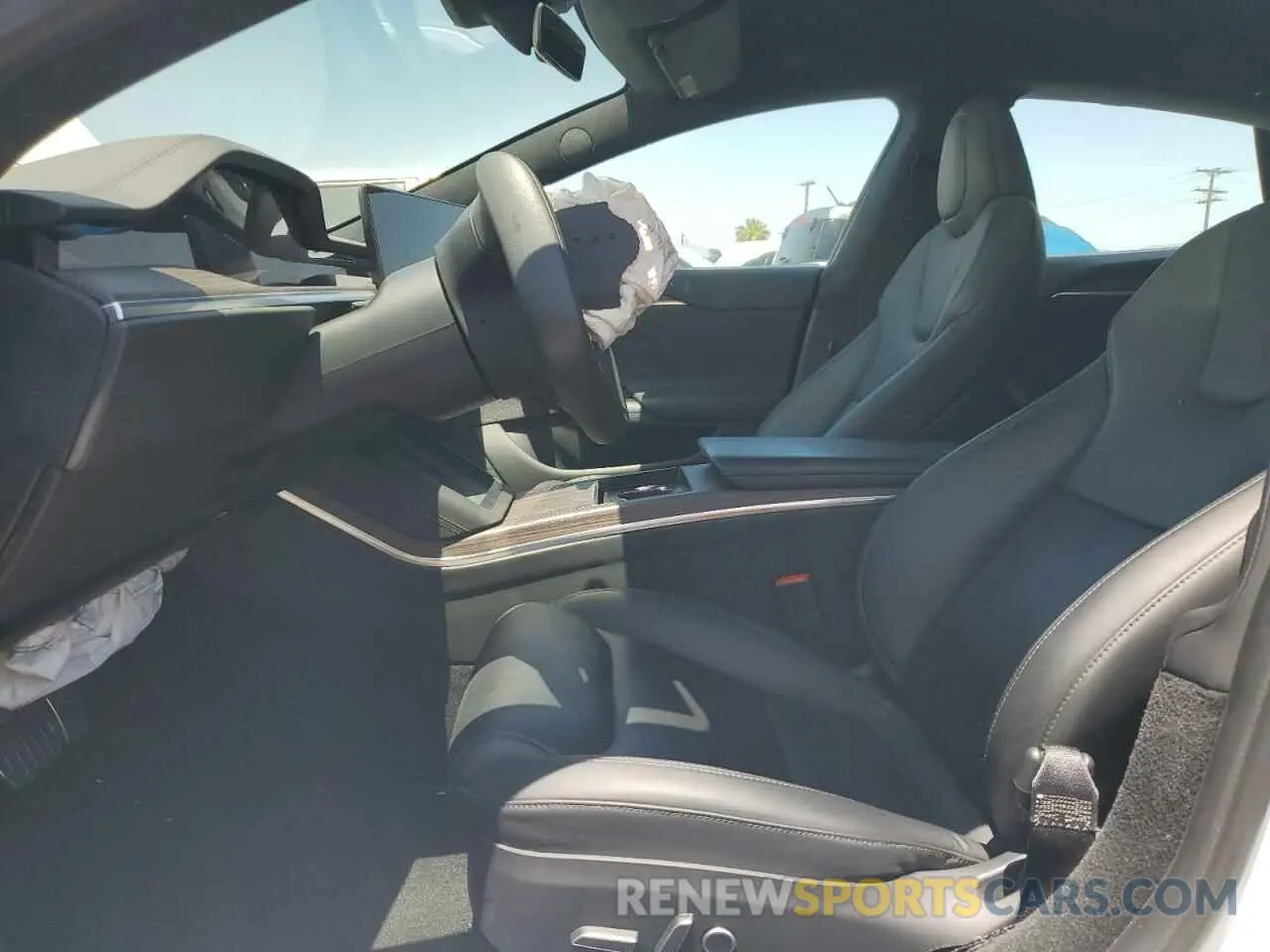 7 Фотография поврежденного автомобиля 5YJSA1E58PF500032 TESLA MODEL S 2023