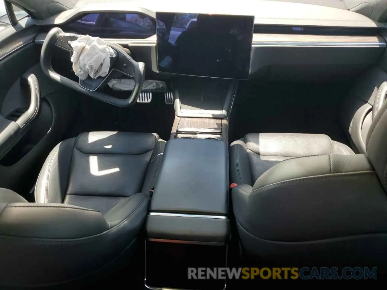8 Фотография поврежденного автомобиля 5YJSA1E58PF500032 TESLA MODEL S 2023